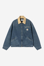 Laden Sie das Bild in den Galerie-Viewer, Carhartt WIP - OG Detroit Jacket - Blue / Dusty H Brown, Old used wash Jacken Carhartt WIP

