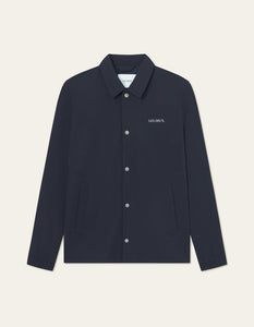 Les Deux - Idris Coach Jacket - Dark Navy Jacken Les Deux