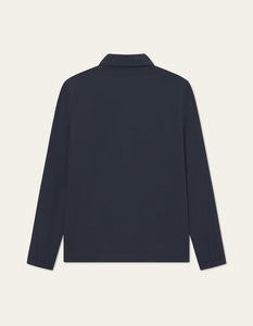 Les Deux - Idris Coach Jacket - Dark Navy Jacken Les Deux