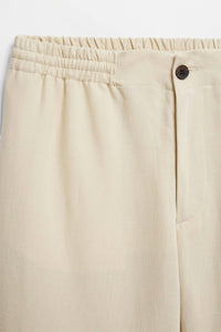 Elvine - Johanson Lyocell Linen - Beige Hosen Elvine