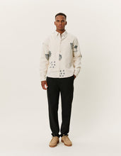 Laden Sie das Bild in den Galerie-Viewer, Les Deux - Karl AOP Shirt 2.0 - Ivory/Grey Hemden Les Deux
