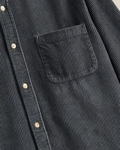Portuguese Flannel - Lobo - Antracite Hemden Portuguese Flannel