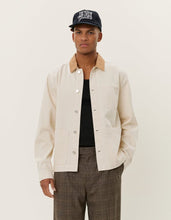 Laden Sie das Bild in den Galerie-Viewer, Les Deux - Layton Denim Overshirt 2.0 - Ivory Sweatshirts Les Deux
