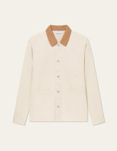 Laden Sie das Bild in den Galerie-Viewer, Les Deux - Layton Denim Overshirt 2.0 - Ivory Sweatshirts Les Deux
