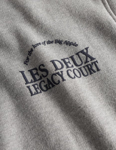 Les Deux - Legacy Court Sweatshirt - Grey Melange Sweatshirts Les Deux