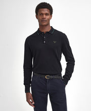 Laden Sie das Bild in den Galerie-Viewer, Barbour - Langarmshirt Nocton Knitted - Black Longsleeves Barbour
