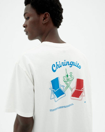 Thinking MU - Chiringuito Aaron Tee - White T-Shirts Thinking MU