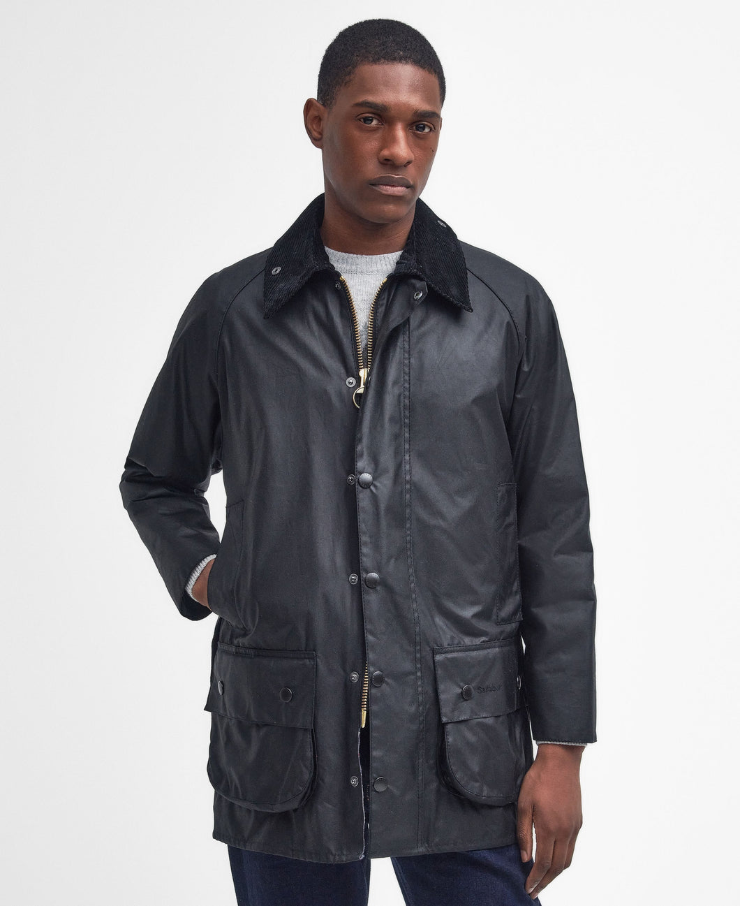 Barbour - Wachsjacke Beaufort - Black Jacken Barbour
