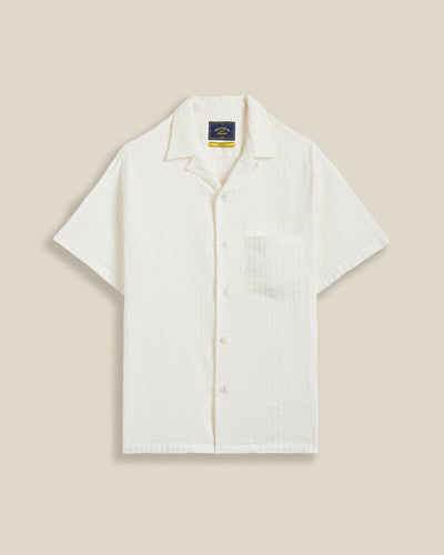 Portuguese Flannel - Mondego Shirt - White Hemden Portuguese Flannel