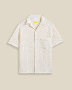 Portuguese Flannel - Net Shirt - Cream Hemden Portuguese Flannel