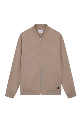 Nowadays - Tencel Bomber - Rye Beige Jacken Nowadays