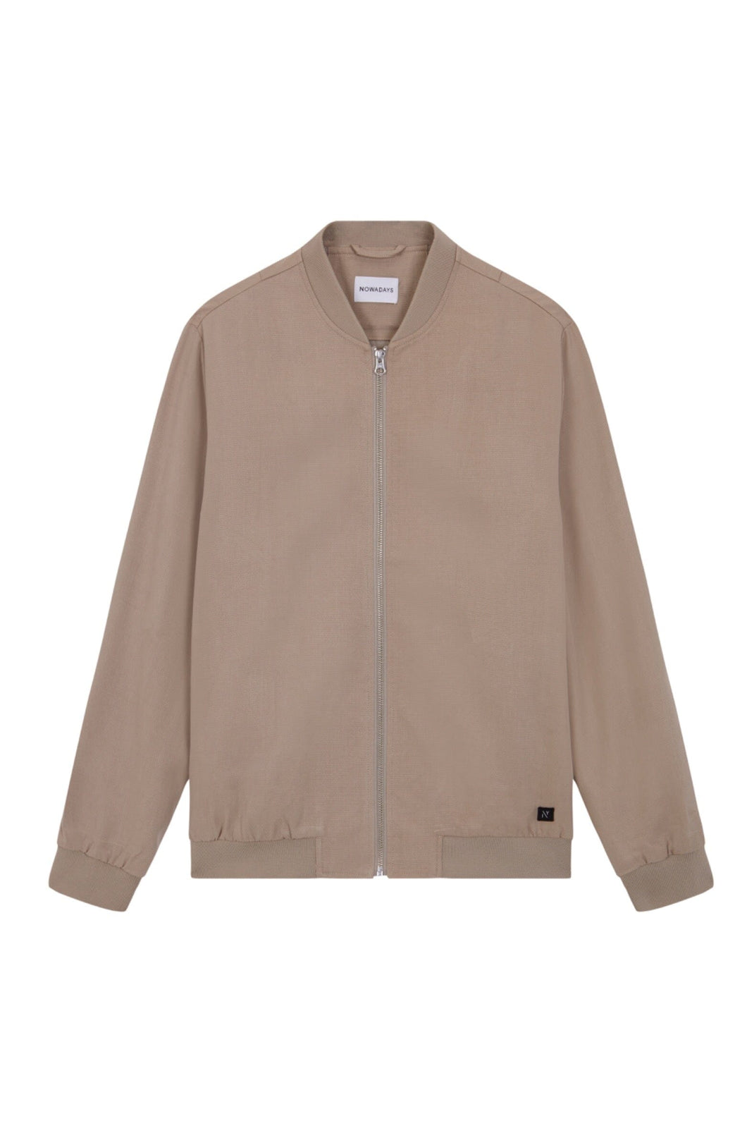 Nowadays - Tencel Bomber - Rye Beige Jacken Nowadays