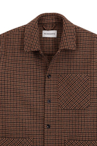 Nowadays - Houndstooth Overshirt - Multi Hemden Nowadays