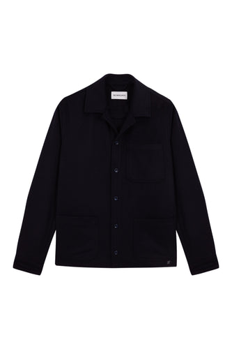 Nowadays - Wool Overshirt - Sky Captain Hemden Nowadays