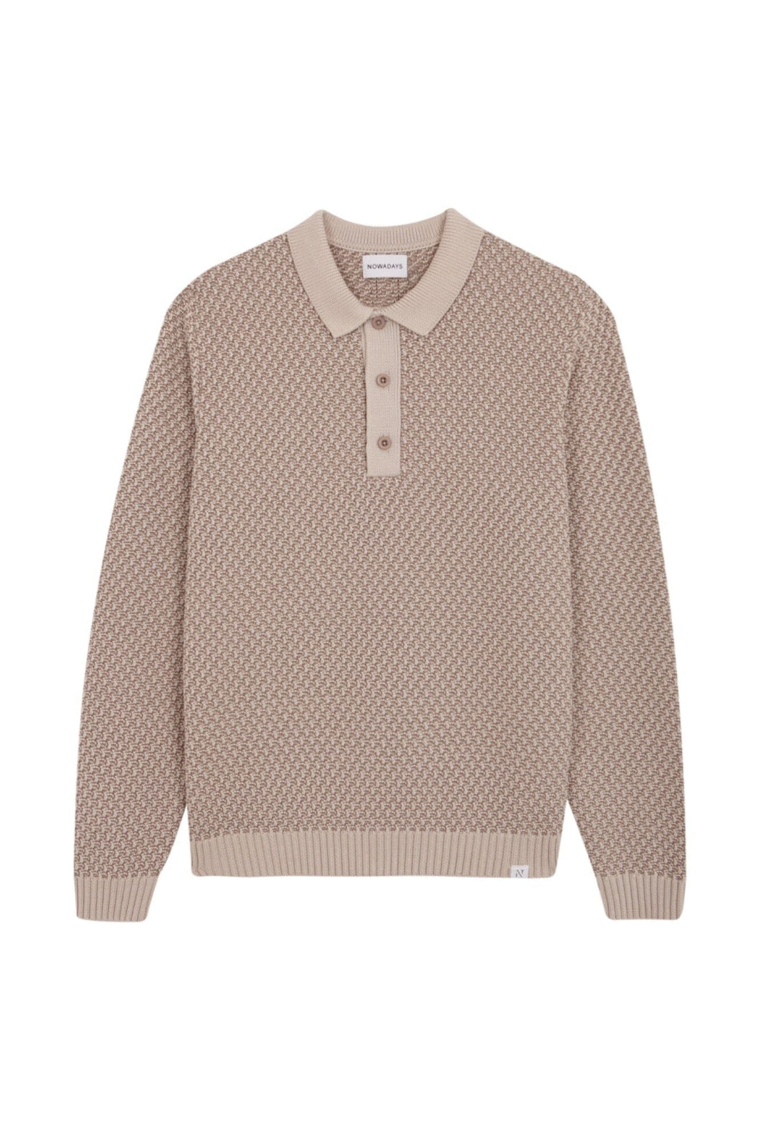 Nowadays - Tone Sweater - Weathered Teak Sweatshirts Nowadays