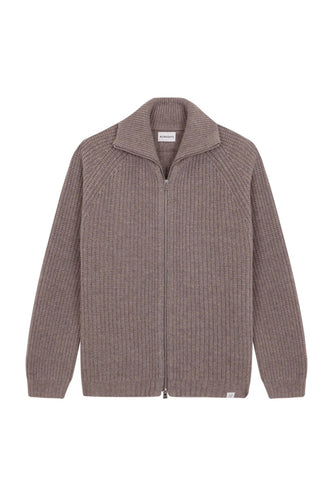Nowadays - Sprinkle Zip Jacket - Almond Sweatshirts Nowadays