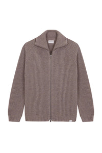 Nowadays - Sprinkle Zip Jacket - Almond Sweatshirts Nowadays