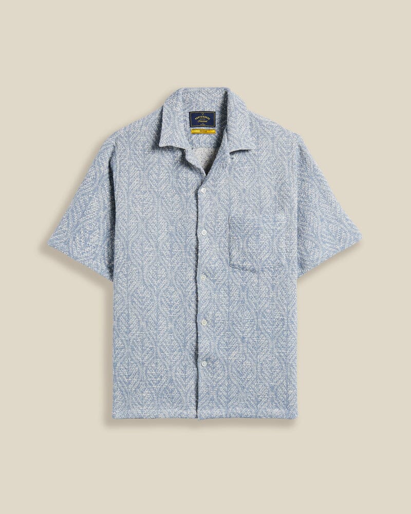 Portuguese Flannel - Pascal Shirt - Blue Hemden Portuguese Flannel