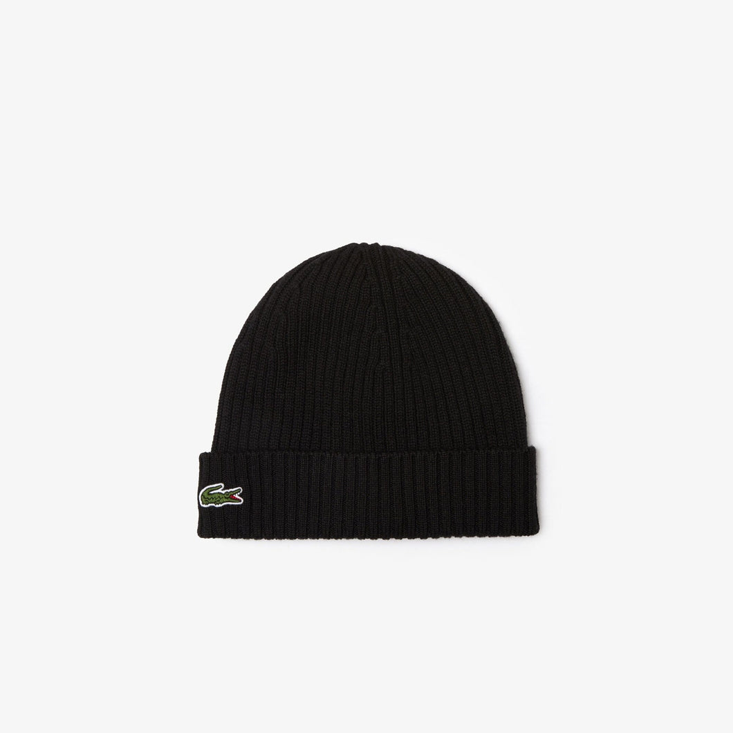 Lacoste - Beanie - Black Accessoires Lacoste