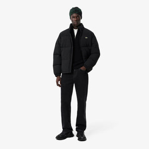 Lacoste - Krokodil Beanie - Black Accessoires Lacoste