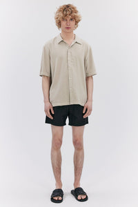 Elvine - Rhys Shirt - Sand Grey Hemden Elvine