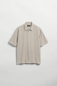 Elvine - Rhys Shirt - Sand Grey Hemden Elvine