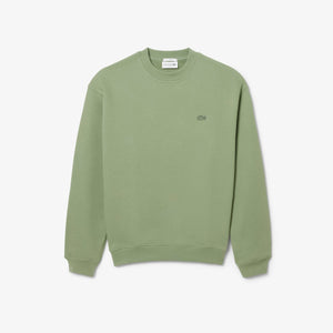 Lacoste - Fleece Sweatshirt - Green Pullover Lacoste