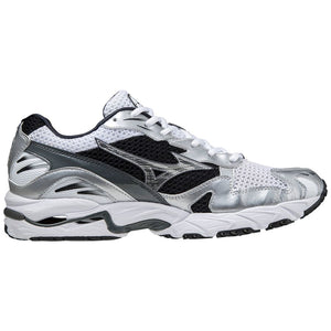 Mizuno - Wave Rider 10 - White/Silver/Black Schuhe Mizuno