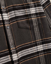 Laden Sie das Bild in den Galerie-Viewer, Portuguese Flannel - Spindle - Grey/olive check
