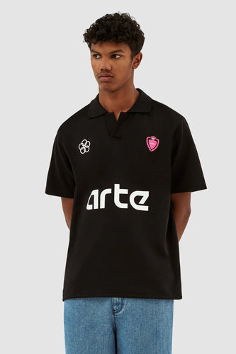 Arte Antwerp - Simon Poloshirt - Black T-Shirts Arte Antwerp