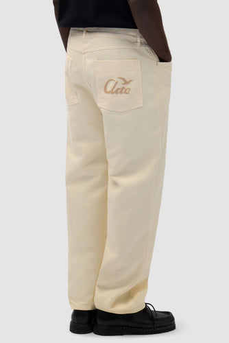 Arte Antwerp - Back Bird Pants - Cream Hosen Arte Antwerp