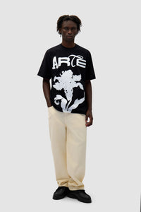 Arte Antwerp - Back Bird Pants - Cream Hosen Arte Antwerp