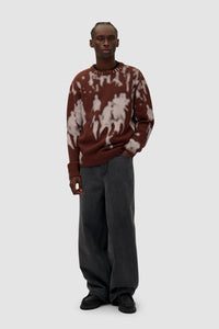 Arte Antwerp - People Knit Sweater - Brown Sweatshirts Arte Antwerp