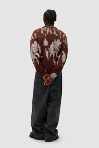 Arte Antwerp - People Knit Sweater - Brown Sweatshirts Arte Antwerp