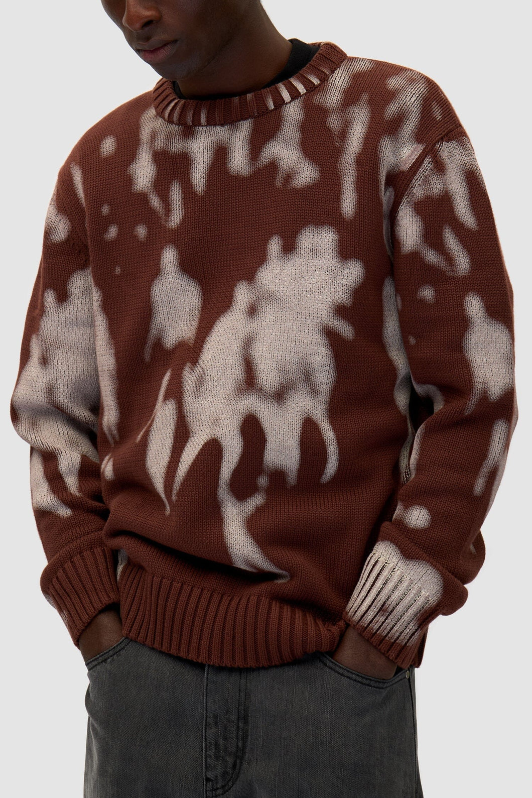 Arte Antwerp - People Knit Sweater - Brown Sweatshirts Arte Antwerp