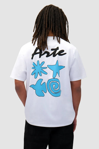 Arte Antwerp - Elements Print T-Shirt - White T-Shirts Arte Antwerp