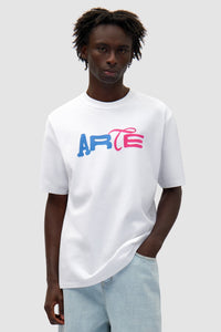 Arte Antwerp - Duo Print Logo T-Shirt - White T-Shirts Arte Antwerp