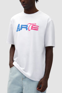 Arte Antwerp - Duo Print Logo T-Shirt - White T-Shirts Arte Antwerp