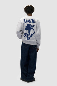 Arte Antwerp - Flower Crewneck - Grey Pullover Arte Antwerp