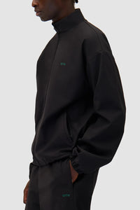 Arte Antwerp - Green Logo Jacket - Black Jacken Arte Antwerp