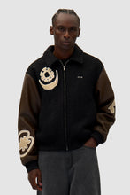 Laden Sie das Bild in den Galerie-Viewer, Arte Antwerp - Varsity Jacket - Black Jacken Arte Antwerp
