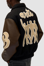 Laden Sie das Bild in den Galerie-Viewer, Arte Antwerp - Varsity Jacket - Black Jacken Arte Antwerp
