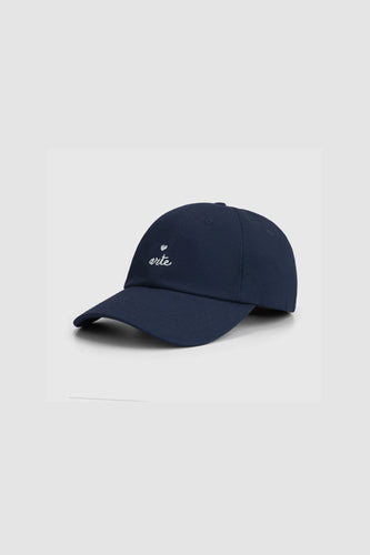 Arte Antwerp - Heart Logo Cap - Navy Accessoires Arte Antwerp