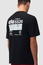 Laden Sie das Bild in den Galerie-Viewer, Arte Antwerp - Faded Back Print T-shirt - black T-Shirts Arte Antwerp
