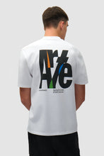 Laden Sie das Bild in den Galerie-Viewer, Arte Antwerp - Faded Back Print T-shirt - white T-Shirts Arte Antwerp
