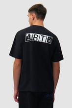 Laden Sie das Bild in den Galerie-Viewer, Arte Antwerp - Faded Back Print T-shirt - black T-Shirts Arte Antwerp
