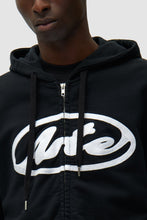 Laden Sie das Bild in den Galerie-Viewer, Arte Antwerp - Circle Logo Zip Hoodie - Black Sweatshirts Arte Antwerp
