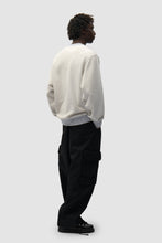 Laden Sie das Bild in den Galerie-Viewer, Arte Antwerp - Reversible label Crewneck - Grey Pullover Arte Antwerp
