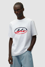 Laden Sie das Bild in den Galerie-Viewer, Arte Antwerp -Circle Logo Cut T-shirt - White T-Shirts Arte Antwerp

