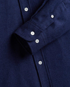Portuguese Flannel - Teca 2.0 Hemd - Ecru Hemden Portuguese Flannel